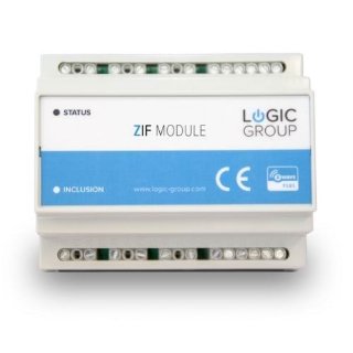 Logic Group ZIF5029 Z-Wave DIN Skinne Modul til Forbrugsmåling/Styring