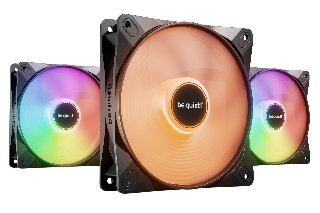 be quiet! LIGHT WINGS LX high-speed (3-pack) - Indsats med blæser - PWM høj hastighed