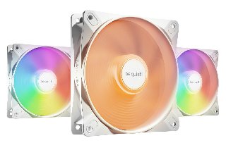 be quiet! LIGHT WINGS LX White High Speed (3-pack) - Indsats med blæser - PWM høj hastighed