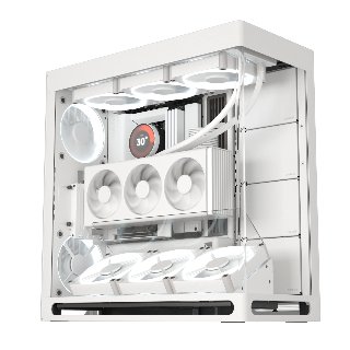 Havn HS 420 VGPU White - Systemkabinet