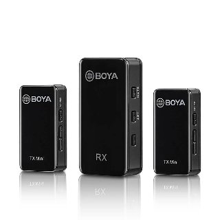 BOYA Wireless Microphone x2 BY-XM6-S2 Mini 3.5mm