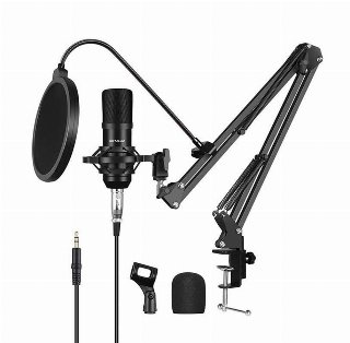 Puluz Condenser microphone PU612B Studio Broadcast