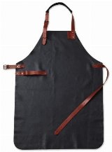 Delivita Leather Apron Brown