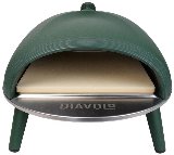 Delivita Diavolo Gas-Fired Pizza Oven Green