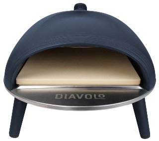 Delivita Diavolo Gas-Fired Pizza Oven Navy