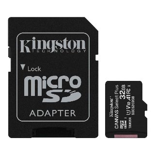 Kingston Canvas Select Plus microSD/SD - Flashhukommelseskort