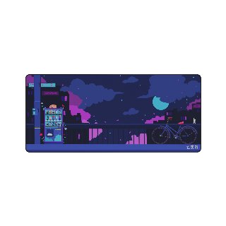 Mighty Setup Midnight Cravings Gaming Mousepad