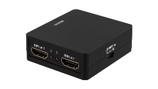 Deltaco HDMI splitter 1x HDMI in 2x HDMI out 6