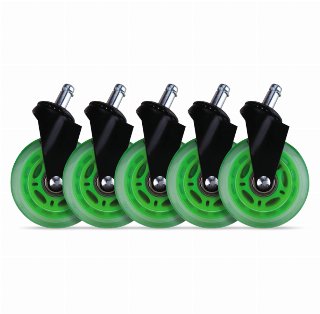 L33T 3" Universal Rubber Caster