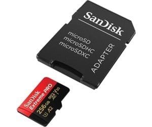 SANDISK Extreme Pro microSD/SD - Flashhukommelseskort