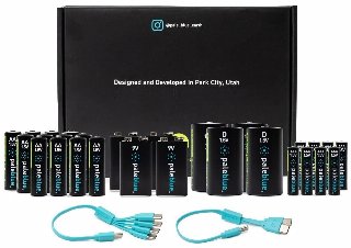 paleblue Pale Blue Voyager Home Conversion Kit 4x9V/4xD/12x