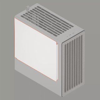 Havn BF 360 Solid Side Panel white