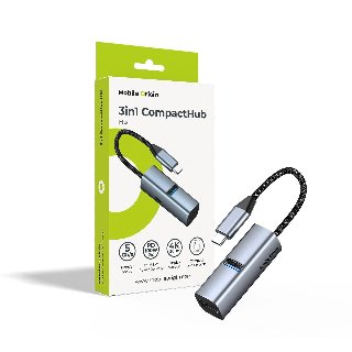 Mobile Origin HB1 3in1 USB-C CompactHub (USB-A + USB-C + HDMI)