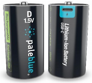 paleblue Pale Blue Voyager D Battery 2-pack of D Cell w/ 2x