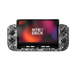 CRKD Nitro Deck Rocket League Silver Edition