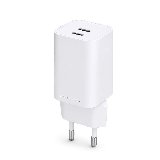 ESSENTIALS by UPSTRÖM 65W Dual Port USB-C GaN Charger | 2 Ports