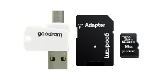 GOODRAM microSD/SD + Card Reader M1A4