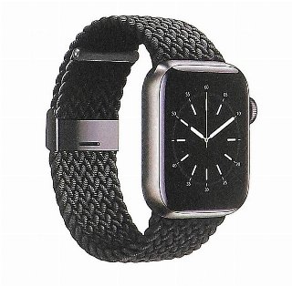 GEAR Watch Band Braided BLACK Apple Watch 38/40/41mm