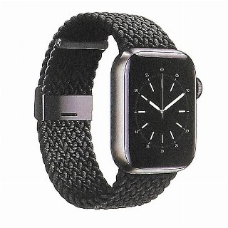 GEAR Watch Band Braided BLACK Apple Watch 42/44/45mm