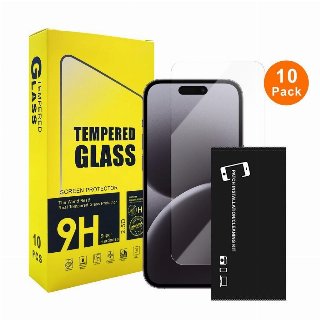 SiGN 10-pack screen protector in tempered glass  for iPhone 17 Pro Max