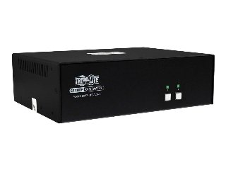 Tripp Lite Secure KVM Switch 2-Port Dual Head DisplayPort to DisplayPort 4K NIAP PP4.0 Audio TAA