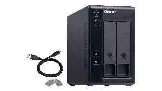 Qnap TR-002 HDD-bakke - 2 x drev