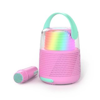 MOB Speaker Karaoke Kit Mic Rosa - Højttaler - til transportabel brug
