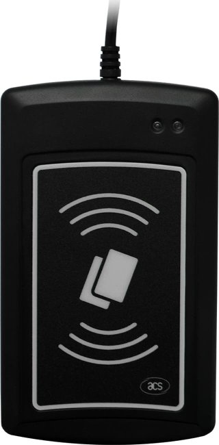 ACR1281U-C2 Smartkortlæser, USB 2.0, sort