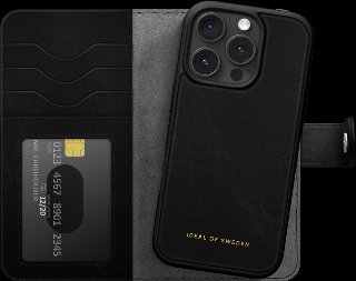 Magnet Wallet+iPhone 16 Pro Sort