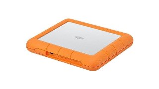 Lacie Rugged Raid Shuttle 8tb Usb-c Orange Orange