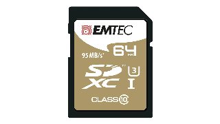 Emtec SDXC UHS-I Memory Card - Flashhukommelseskort