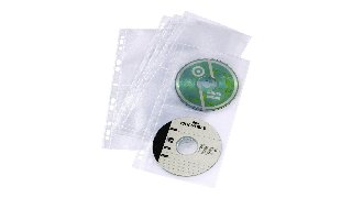 Durable 5282-19, Etui, 4 diske, Transparent, Polypropylen (PP), 5 stk