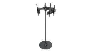 5 års garanti Multibrackets PRO Series M Floorstand Triple Pro MBF3U - Maks 30 kg
