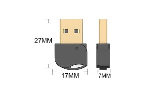 dezen Bluetooth 5.0 USB Mini adapter - Netværksadapter