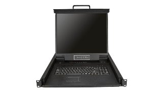 StarTech.com 8-Port Rackmount KVM Console for Server Rack - 19 in