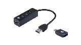 Conceptronics HUBBIES04B - Hub - 4 porte