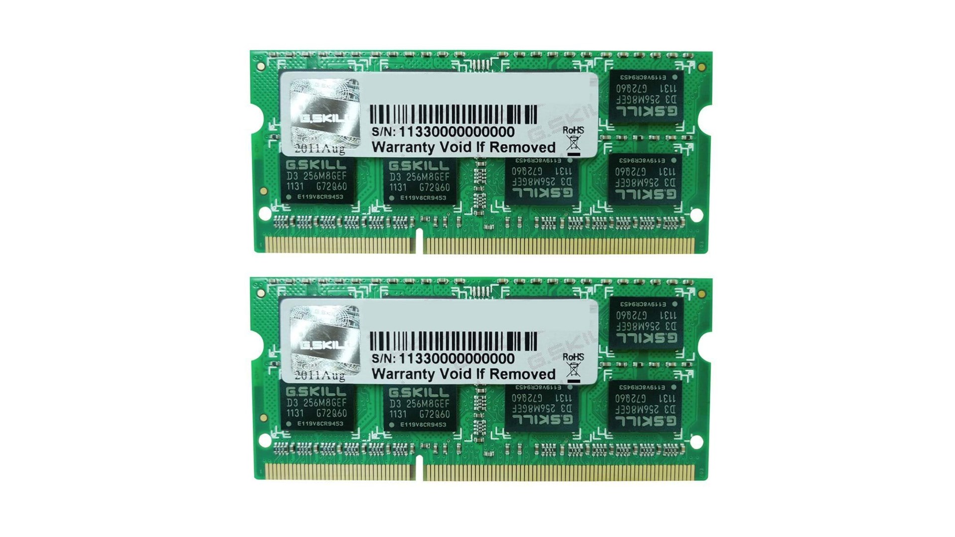 G.Skill F3-12800CL9D-4GBSQ