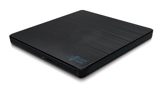 Hitachi - LG GP60NB60 Slim Portable DVD-Writer
