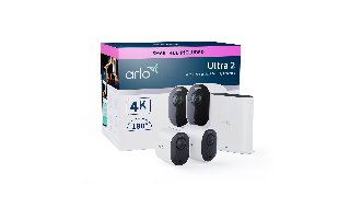 Arlo Ultra 2 4K UHD Trådløst Sikkerhedskamerasystem - 2 Kameraer