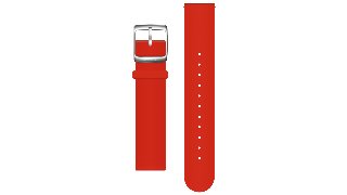 Withings Wristband Red Silicon 40mm - Håndledsrem