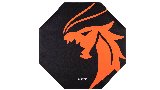 DUTZO DFloormat-120-hex-pyro - Stolemåtte - drage - Sort