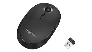 LogiLink Wireless & Bluetooth dual mouse 2.4 GHz 800/1200/1600 dpi black