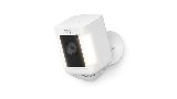 Ring Spotlight Cam Plus med batteri – Hvid