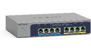 Netgear MS108UP-100EUS 8-port Multi-Gigabit (2.5G) Ultra60 PoE++ Ethernet Unmanaged Switch