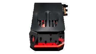 PowerColor SBP-790001, Bagplade, Plast, Sort, Red Devil RX 7900, 322,4 mm, 119,2 mm