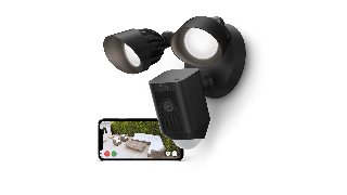 Ring Floodlight Cam Wired Plus - Black