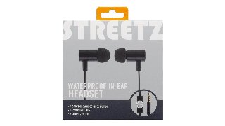 STREETZ HL-W109 - Øreproptelefoner - kablet - 3,5 mm jackstik