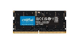 Crucial DDR5 SDRAM 16GB CL40 Ikke-ECC SO DIMM 262-PIN