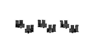 REALWEAR MSA Front Brim Top Mount Clips (pack of 3)