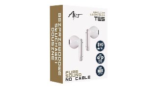 ART SLART AP-TW-B4W - Ægte trådløse øretelefoner - Bluetooth - trådløs